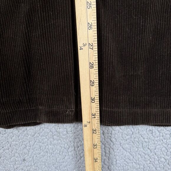 J Crew Blazer Mens XL Chocolate Brown Vintage Cord Sport Coat Elbow Patch - Picture 12 of 16